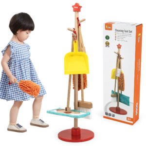 VIGA Drewniana Gra Budowanie Klocki 3D Montessori