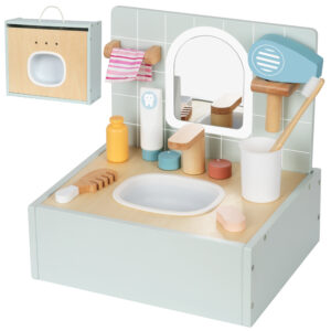 TOOKY TOY Tablica Manipulacyjna Zamki Zębatki Sorter Zegar