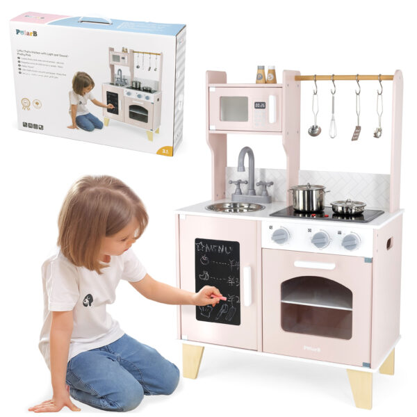 30012026697c8062a9f37.jpeg VIGA PolarB Drewniana Kuchnia Światło Dźwięk + Akcesoria