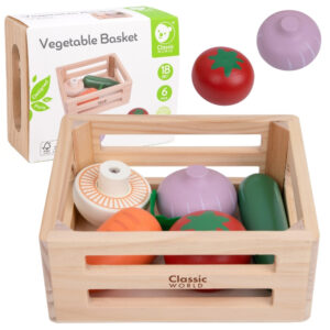 CLASSIC WORLD Wooden Threader Pineapple Pegs 21 pcs.