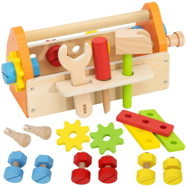 Viga Skrzynka Na Narzędzia Zestaw Drewniany